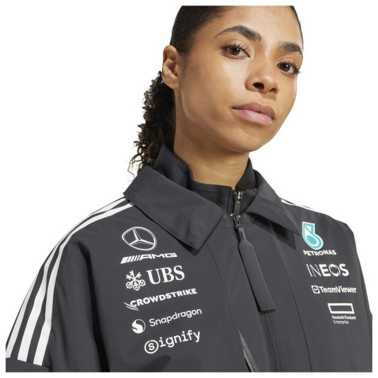 Adidas Γυναικείο μπουφάν Mercedes AMG Petronas Formula One Team Jacket